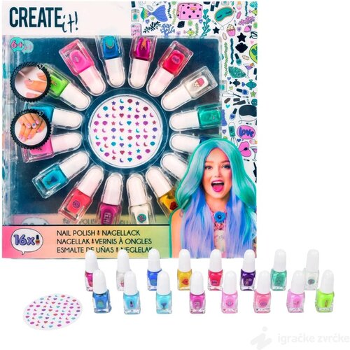 RAZNO Set za ulepšavanje noktiju 16u1 NEON Cene