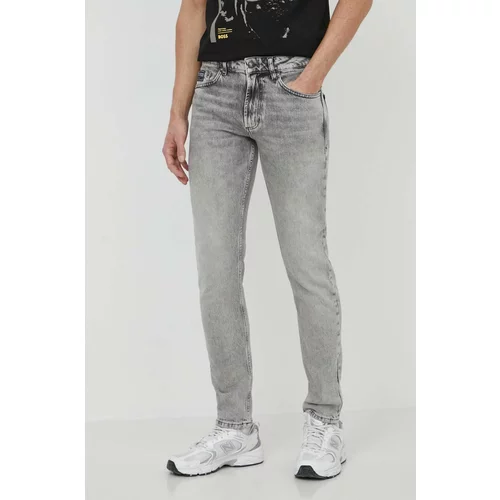 Versace Jeans Couture Traperice za muškarce, boja: siva