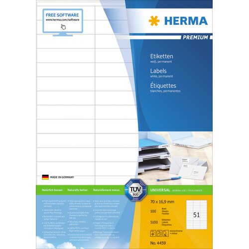 Herma Etikete superprint, 70x16.9 mm, 100/1 HER4459 Cene