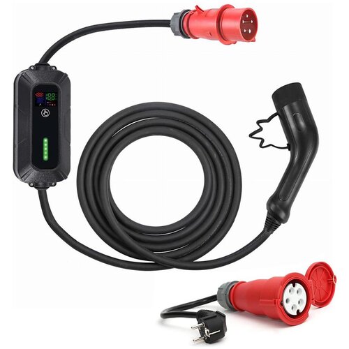  Stanica za punjenje elektromobila tip 2, kabl 7 m, 11 kW (16 A), IP55 Cene