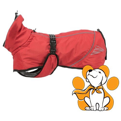 Trixie Explore Thermo M 50cm, Topla Crvena Zimska Jakna Za Pse Cene