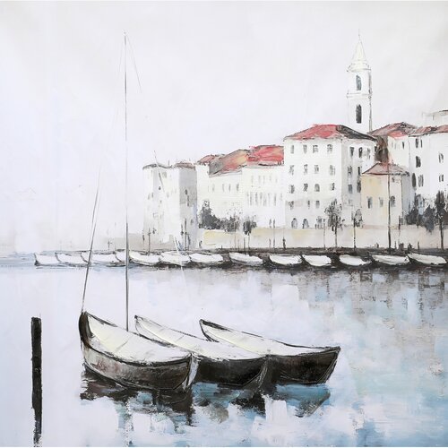  Slika na platnu Mirno more 80x80 cm Cene