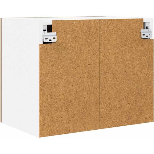  ormarić 2 pcs Umjetnički hrast i bijela 50 x 31 x 40 cm Slike
