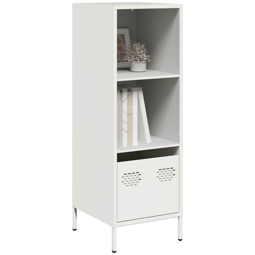 vidaXL Visoka omara bela 35x39x103,5 cm jeklo Cene
