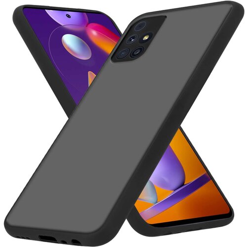 Cadorabo Samsung Galaxy M31s in matirana črna barva - Hibridni zaščitni ovitek s TPU silikonom v notranjosti in matirano plastično zadnjo stranjo, (20859949) Cene