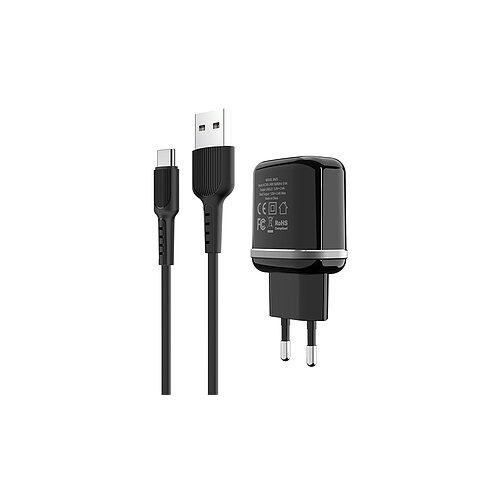  za smartphone Borofone BA25A s mikro kablom crni Cene