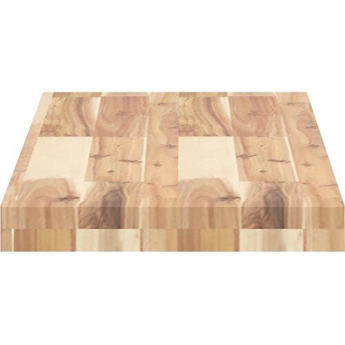  Plutajuća polica 80 x 30 x 4 cm masivno neobrađeno drvo bagrema Slike