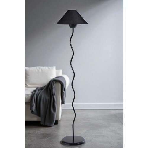 Opviq podna lampa Eva, Crna Cene