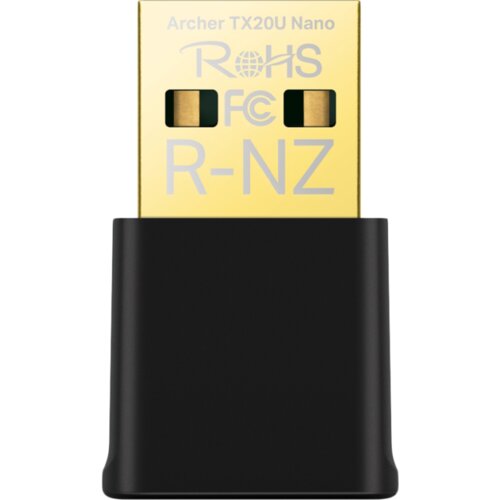 Tp-link Archer TX20U Nano AX1800 Nano Dual Band Wi-Fi 6 USB Adapter, 1201 Mbps at 5 GHz + 574 Mbps at 2.4 GHz, 2xInternal Antennas, USB 2.0, MU-MIMO, OFDMA, WPA3, Nano design, Plug and Play Cijene