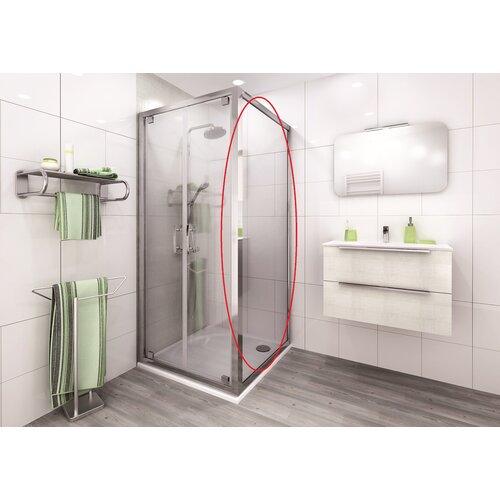 ROTH Bočni dio tuš kabine BHPS 900/1900 (Š x V: 90 x 190 cm) Cijene