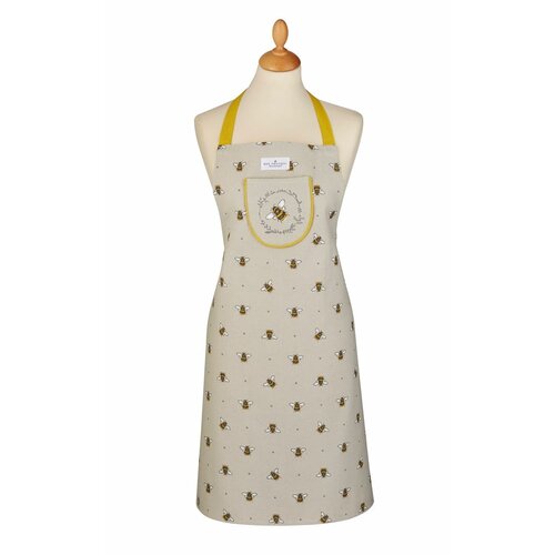 Cooksmart ® beige-žuti pamučni pregač coolsmart ® bumble pčele Cijene