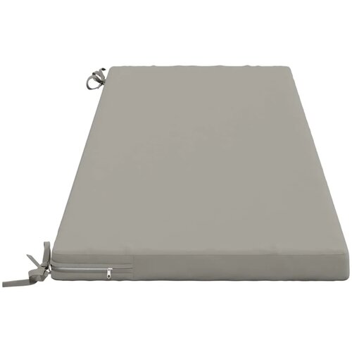  Jastučić za klupu SOEST 100% poliester Siva 140 x 50 x 5 cm - Siva 140 x 50 x 5 cm Poliester Cijene