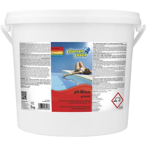 PLANET POOL granulat planet pool ph minus (5 kg) Cene
