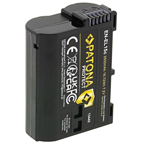 Patona Baterija EN-EL15B / EN-EL15C za Nikon Z5 / Z6 / Z7, 2250 mAh Slike