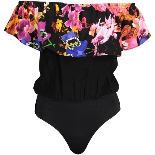 Desigual BODY WITHOUT SLEEVES WOMAN BLACK Cene
