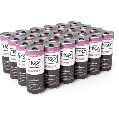 GymBeam MOXY Power+ Energy Drink 330 ml šumsko voće Cene