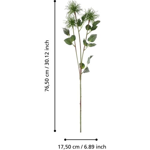 Eglo 428363 - Ve&amp;scaron;tačka biljka ETAYA 76,5 cm, zelena Slike