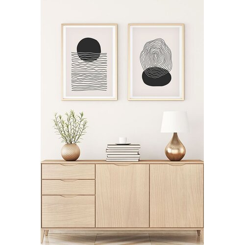 WALLXPERT Uramljena slika Huhu138, 35x50 cm, 2 dijela Cene