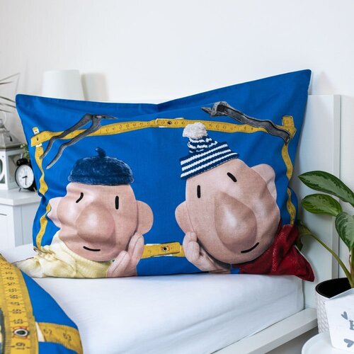 Jerry Fabrics Pamučna dječja posteljina za krevet za jednu osobu 140x200 cm Pat a Mat &amp;ndash; Slike