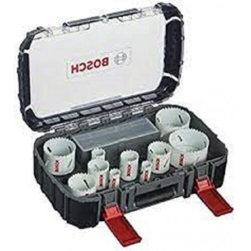 Bosch 14-delni set testera za otvore Progressor univerzalni 20; 22; 25; 32; 35; 40; 44; 51; 60; 68; 76 mm - 2608580879 Slike