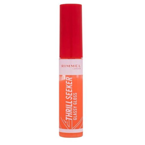 Rimmel London Thrill Seeker Glassy Gloss sjajilo za usne 11 ml Nijansa 250 peachy vibes Slike