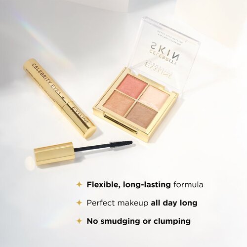 Eveline Cosmetics Celebrity Eyes maskara za ekstra dolžino odtenek Black 7 ml Slike
