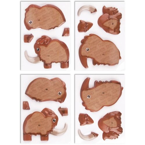 Apli Puzzle 3D Dinos Mammoth 20048 Slike
