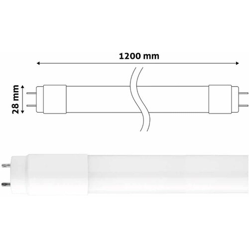 Avide LED žarnica - sijalka cevna T8 G13 120 cm 18W 120lm/W high lumen nevtralno bela 4000K steklo Cene