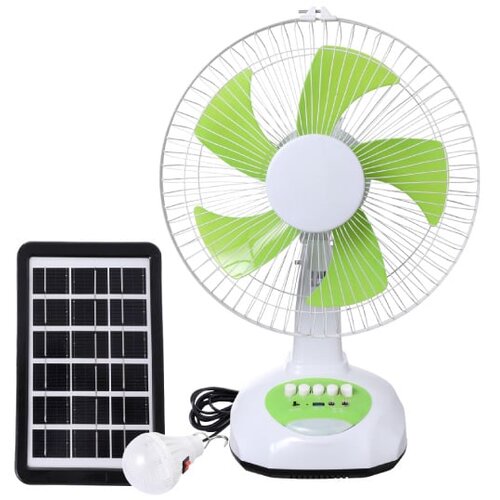  stoni punjivi ventilator sa solarnim panelom i led lampom 300-20518 Cene