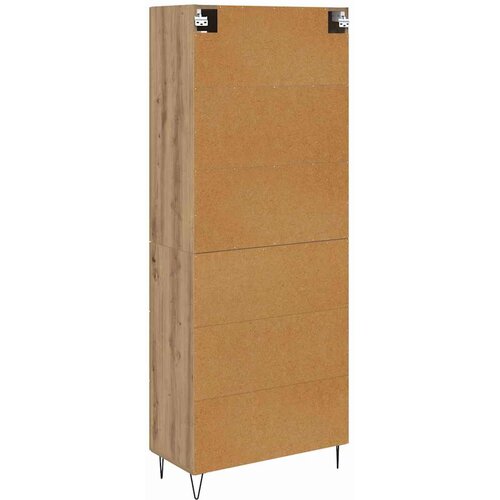  Highboard Umjetnički hrast 69,5 x 34 x 90 cm Konstruirano drvo Slike