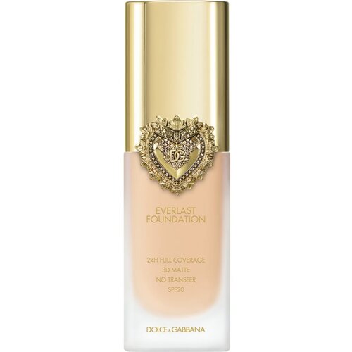 Dolce &amp;amp; Gabbana Flawless Everlast Foundation intenzivni make-up za prekrivanje s dugotrajnim učinkom SPF 20 nijansa 06W LIGHT 27 ml Slike