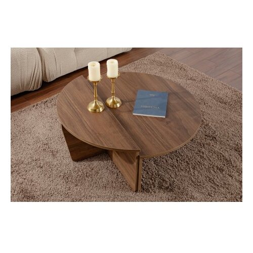 Hanah home Nordure Club set stolova Orion, 90x60x30, 85x30x35cm, 2 dijela, Smeđa Slike