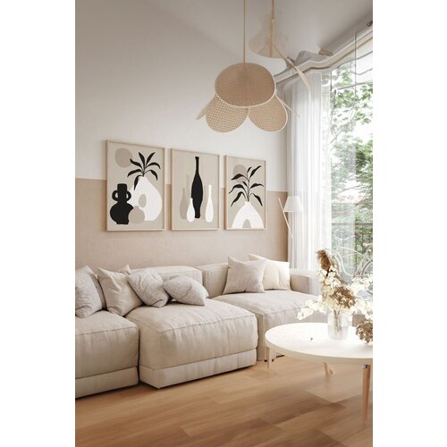 Wallity dekorativna slika Artsycllct40, 33x48cm, 3 dela Slike