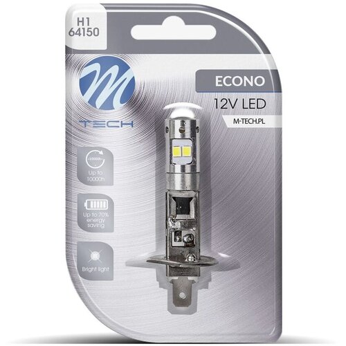 Mtech LED sijalica H1 CANBUS P14.5S, 12/24 V, 8 x SMD2828 Slike