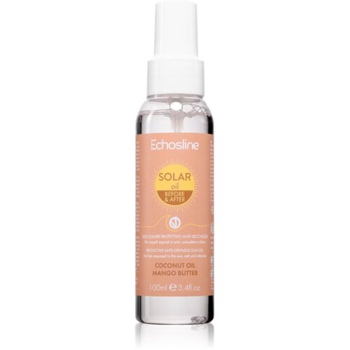 EchosLine SOLAR Oil za&amp;scaron;čitno pr&amp;scaron;ilo za lase proti sončnemu sevanju 100 ml Slike