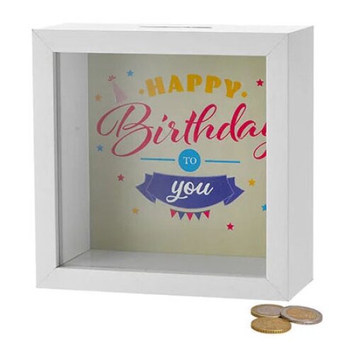 Kasica happy birthday 15x15cm ( 10032463_3 ) Slike