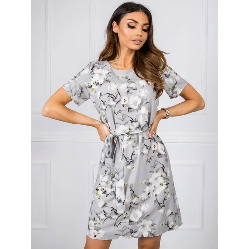 Fashion Hunters Grey dress Odette