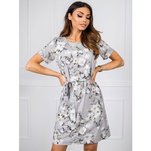 Fashion Hunters Grey dress Odette Slike