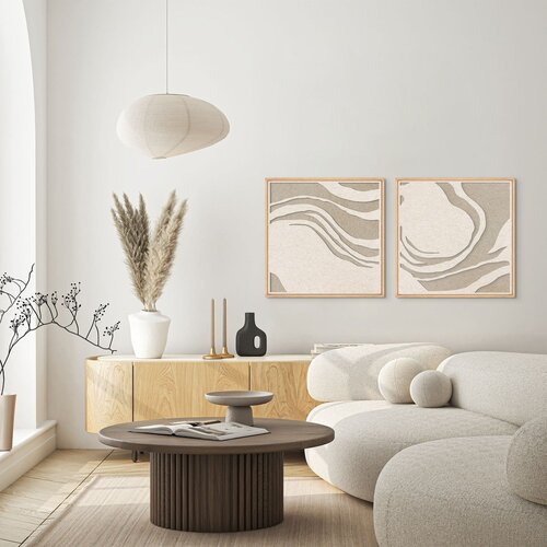 Malerifabrikken 3D slika s okvirom/akustična 62x62 cm Silent Whisper 1 &amp;ndash; Slike