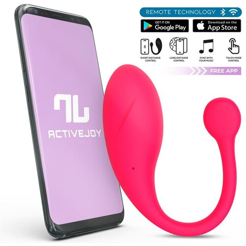 INTOYOU App Series Bulby Vibrating Egg with App Red Cene