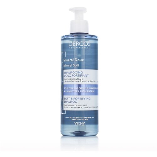 Vichy dercos mineral soft blagi &amp;scaron;ampon za jačanje kose 400ml Slike