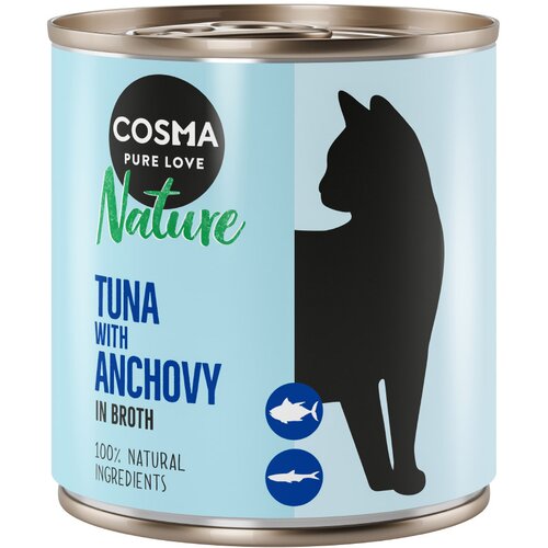  Varčno pakiranje Cosma Nature 24 x 280 g - Tuna s celimi sardelami Cijene