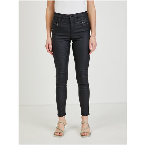 Orsay Black women&amp;#039;s leatherette pants - Ladies Slike
