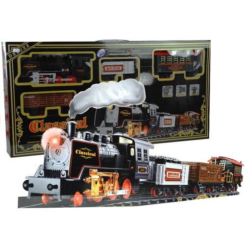 Lean_Toys Električni vlak z vagoni in lučmi 650 cm Cene