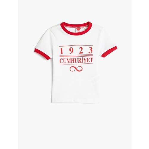 Koton T-Shirt - White - Regular fit Slike
