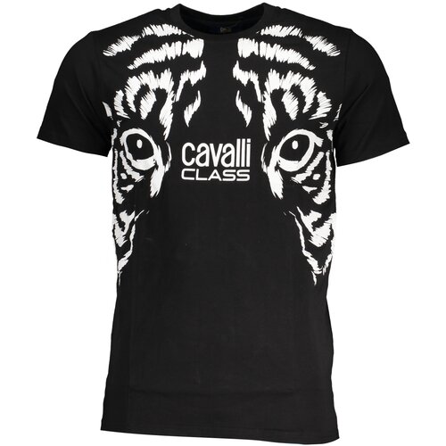 Cavalli Class MEN&#39;S SHORT SLEEVE T-SHIRT BLACK Cene