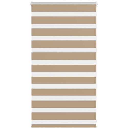 Zebra zavjesa Pje&scaron;čano smeđa 75x100 cm &Scaron;irina tkanine 70,9 cm Poliester Cene