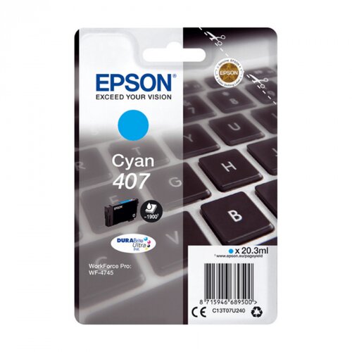 Tinta EPSON WF-4745 L CYAN (EPSON 407) Cijene