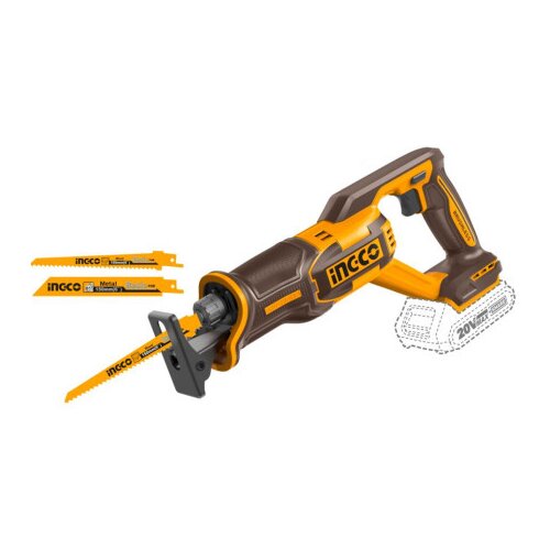 INGCO TOOLS Pila sabljasta AKU 20V sa nastavcima CRSLI2108 Slike