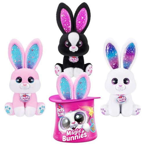 Zuru pli&amp;scaron; zajček Pets Alive Magic Bunny Slike